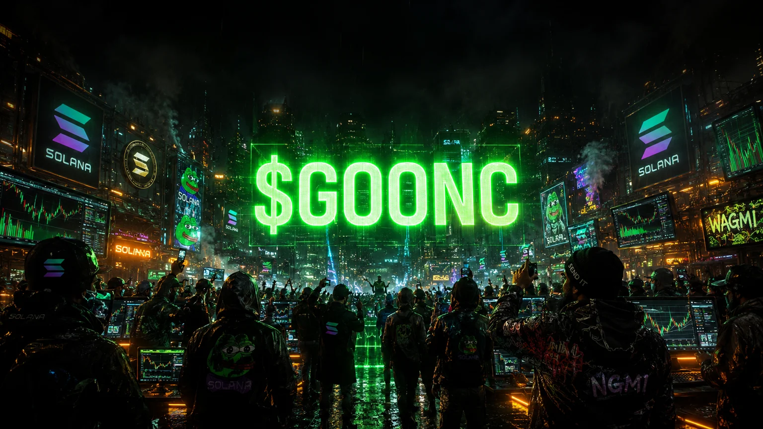 GOONCOIN Hit $1.76M in Volume in Under Two Hours. Now the Solana Launchboard Has a New Attention Test