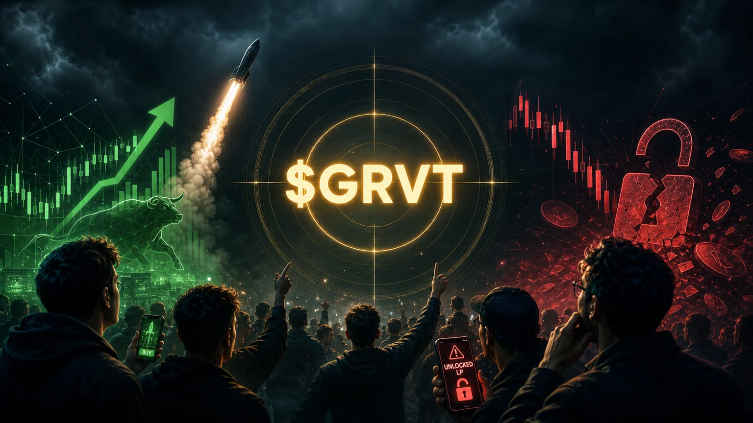 $GRVT Has a Live CT Bid and $16.3M in Solana Turnover, but the Liquidity Math Still Looks Like a Trap