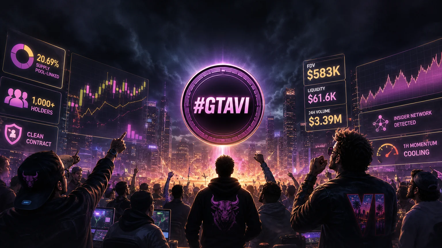 $GTAVI Still Has Real Traffic on Solana, but the Easy Grand Theft Auto VI Reprice Is Gone
