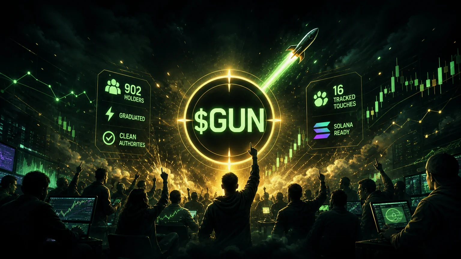 $GUN Turns a Pump.fun Graduation Into a KOL Pile-In Test