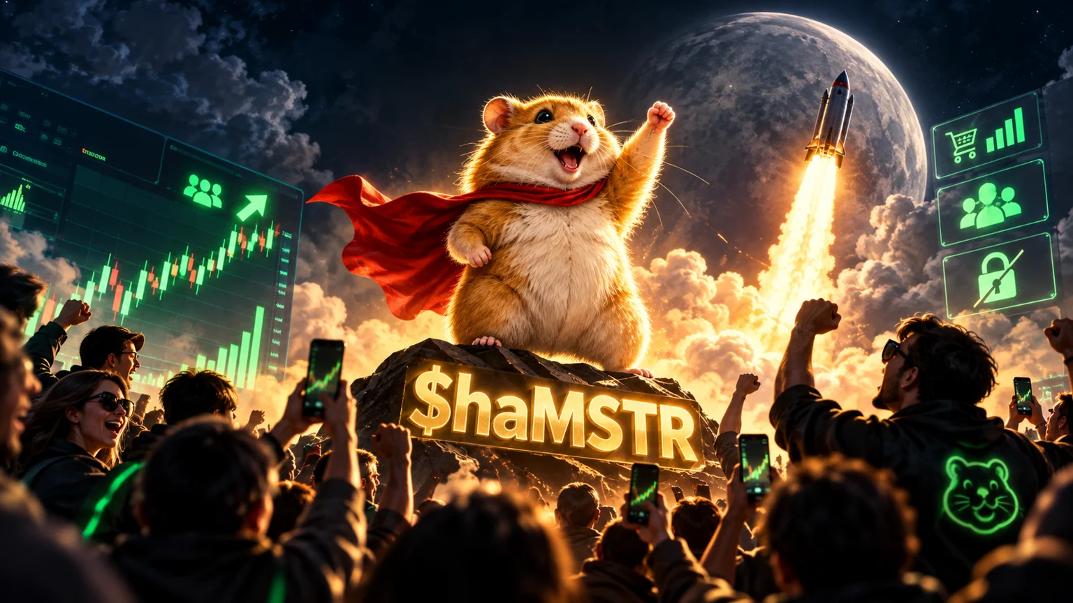 $haMSTR Is Barely Old Enough to Trade and Already Printed $603K Volume