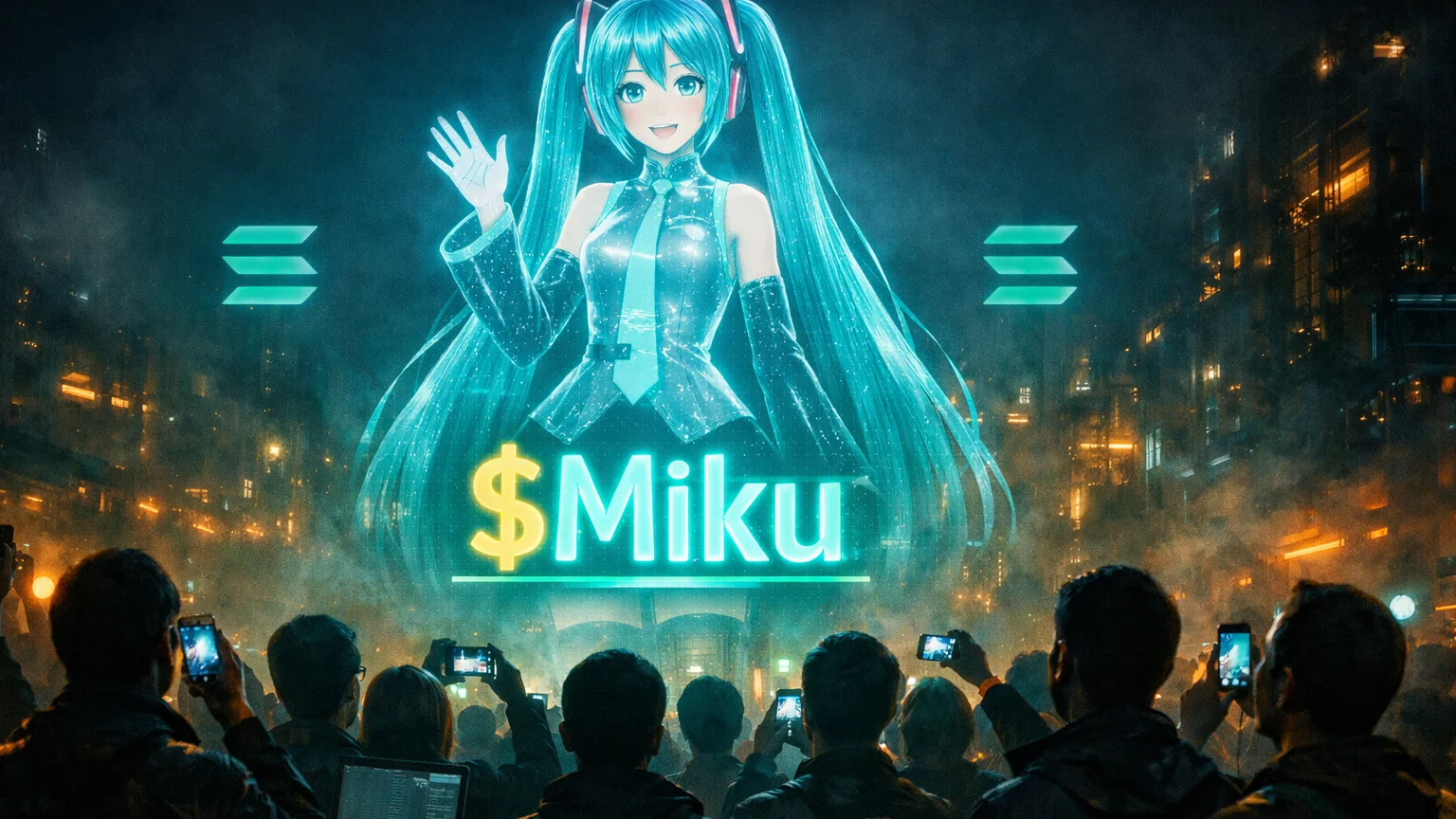 17,000 Transactions in 90 Minutes: Hatsune Miku Just Hit Solana and Degens Are Speedrunning the Ape