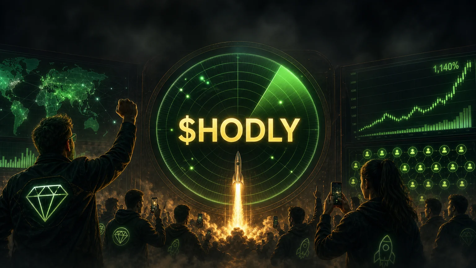 $HODLY Is Holding Its Day-Two Solana Reprice Better Than Most Fresh Meme Runners