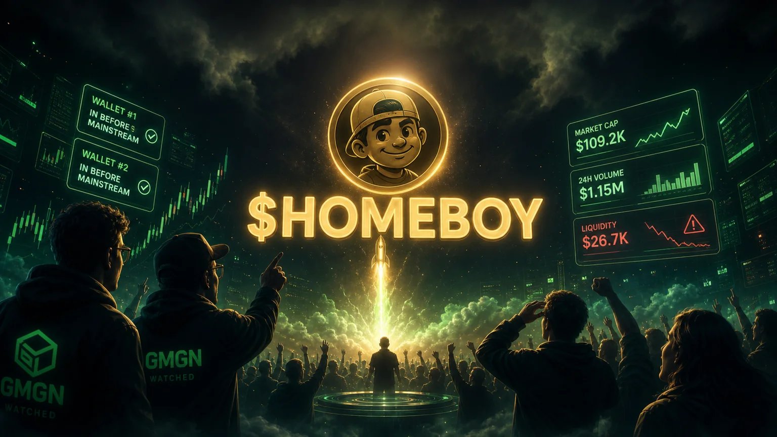 $HOMEBOY Pulled Two Watched Wallets In Early, but the Next Test Is Whether Real Depth Ever Shows Up