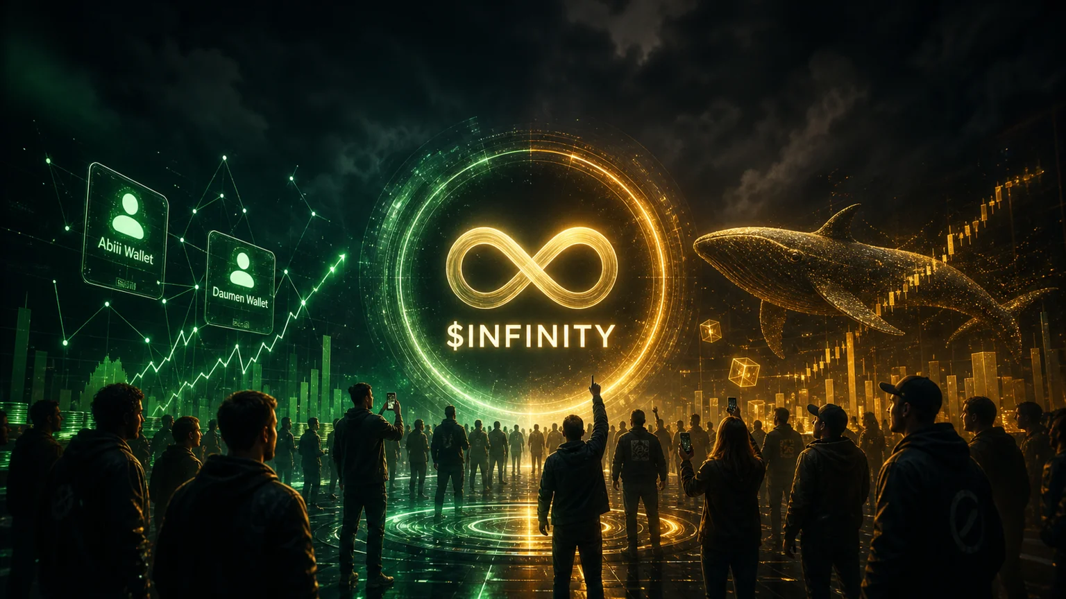 $INFINITY Doubled in Under an Hour, but 56.4% of Supply Sitting Across the Top Three Wallets Is the Real Test
