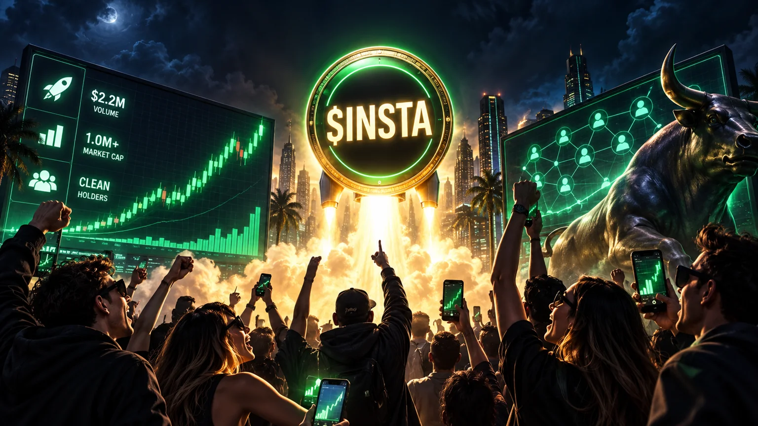$INSTA Is Speedrunning the Social-App Ticker Trade on Solana