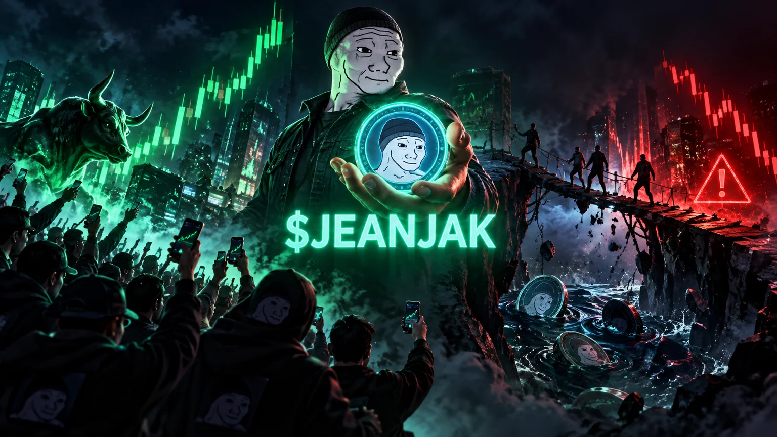 $JEANJAK Turns Wojak Season Into A $2M Volume Liquidity Test