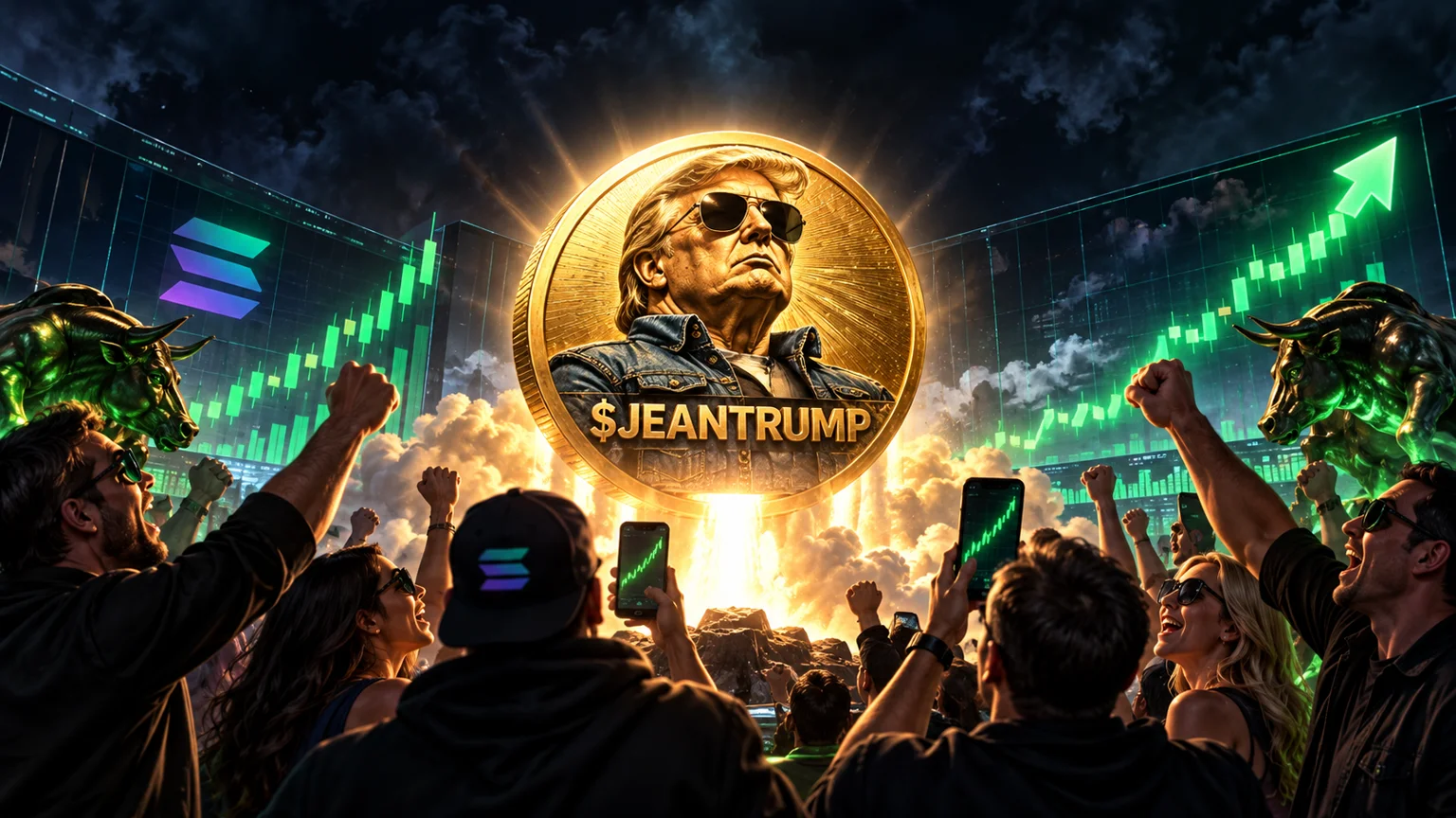$JEANTRUMP Turns Political Parody Into a First-Hour Volume Bid