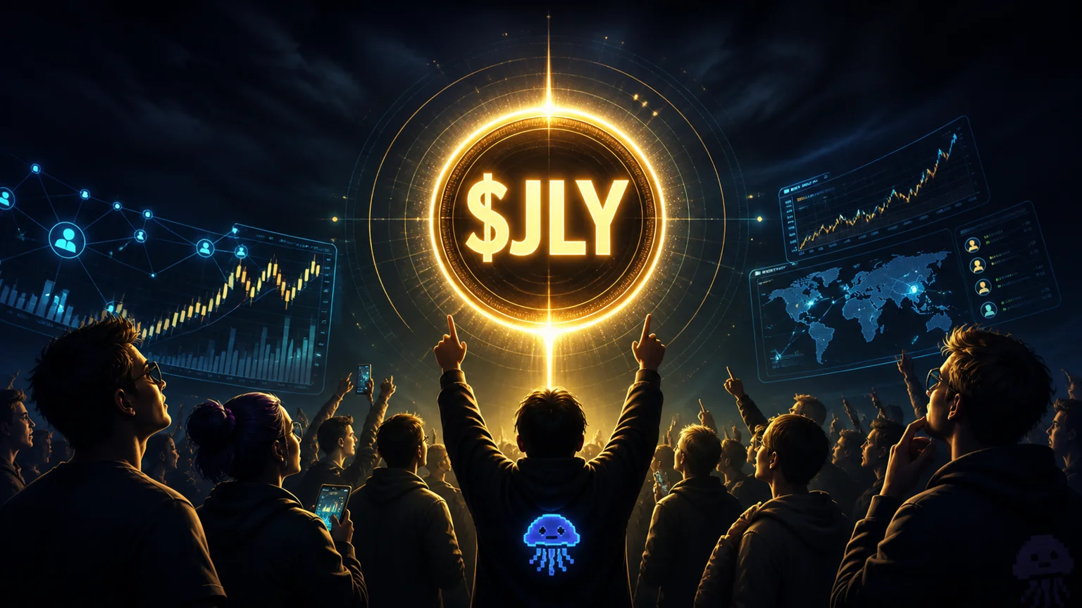 $JLY Is Turning a Faith Meme Into a Real Solana Volume Test