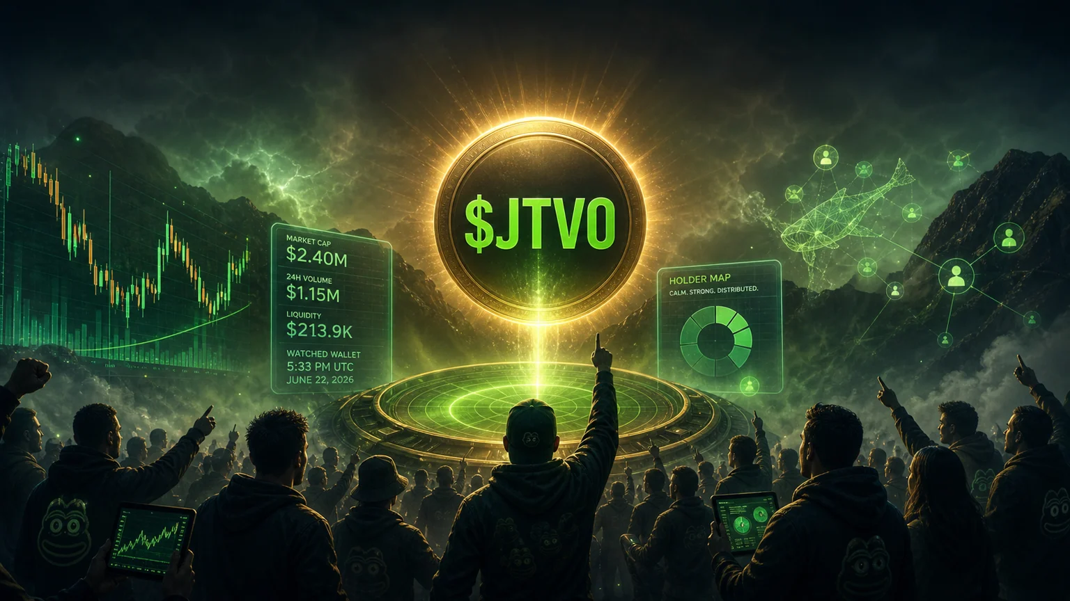 $JTVO Caught a Fresh Watched-Wallet Bid, but an Old Solana Board Still Has to Earn Its Narrative Reprice