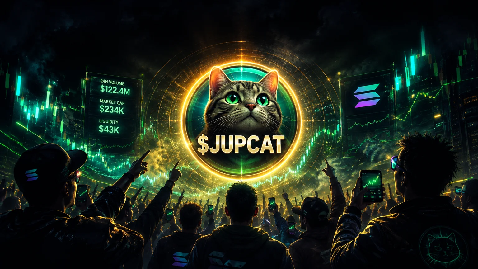 $JUPCAT Rips 404% As Cat Meta Meets A Liquidity Stress Test