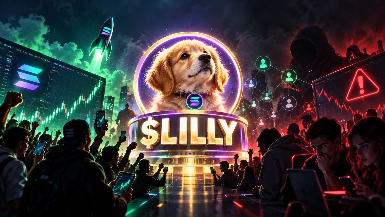 $LILLY Turns a Justice Meme Into a Solana Volume Sprint