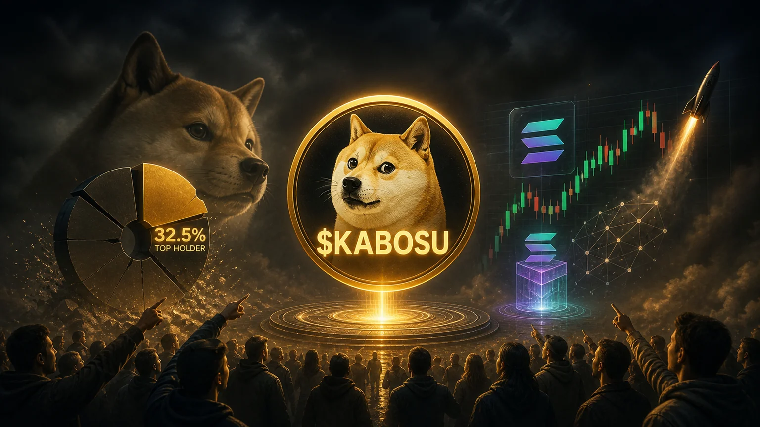 $Kabosucoin Is a Tiny Dog-Meme Bid With One Whale-Sized Holder Wall