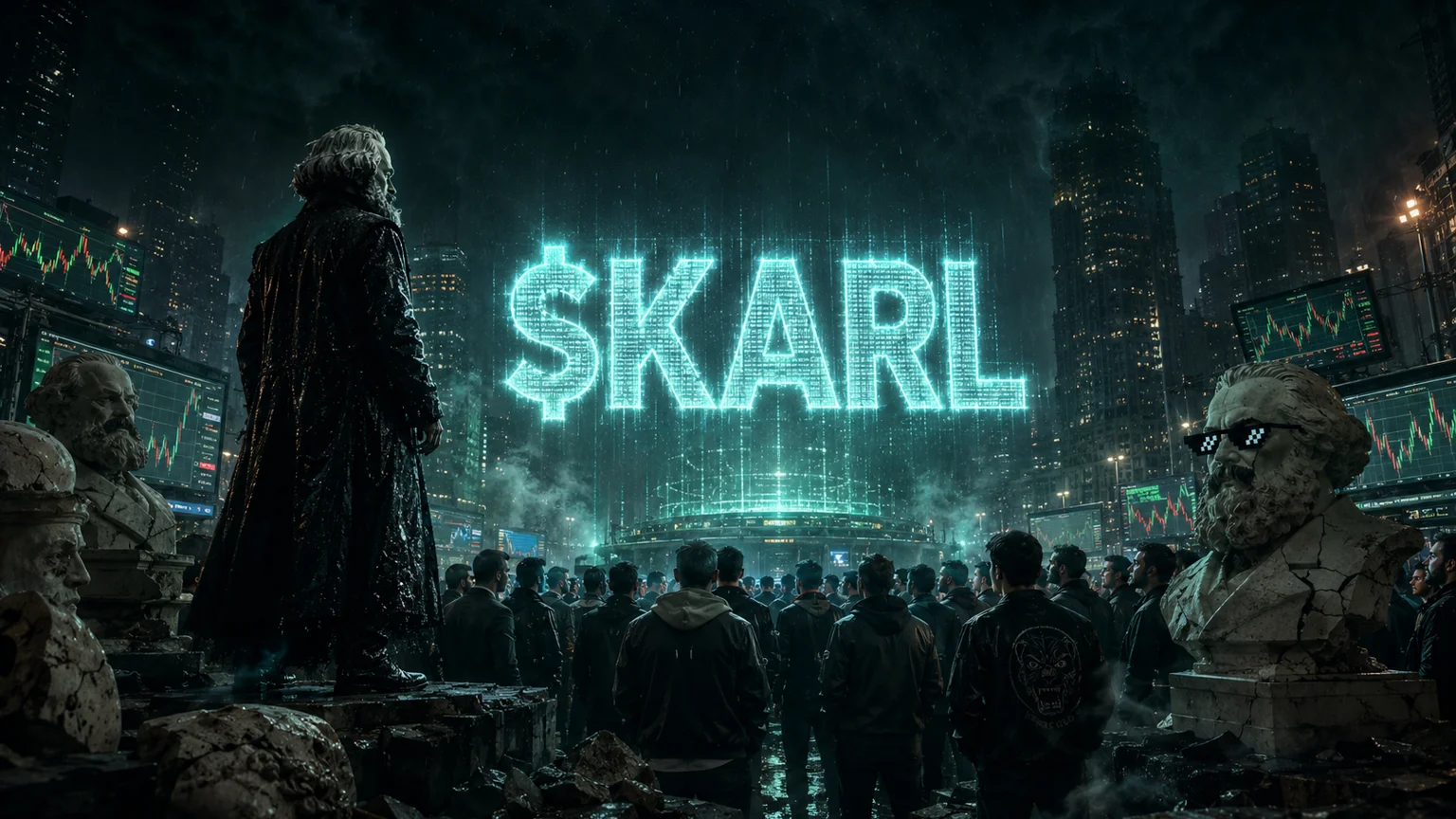 KARL Turned Philosophy-Sigma Brainrot Into a 1,177% Solana Sprint Before the First Hour Was Over