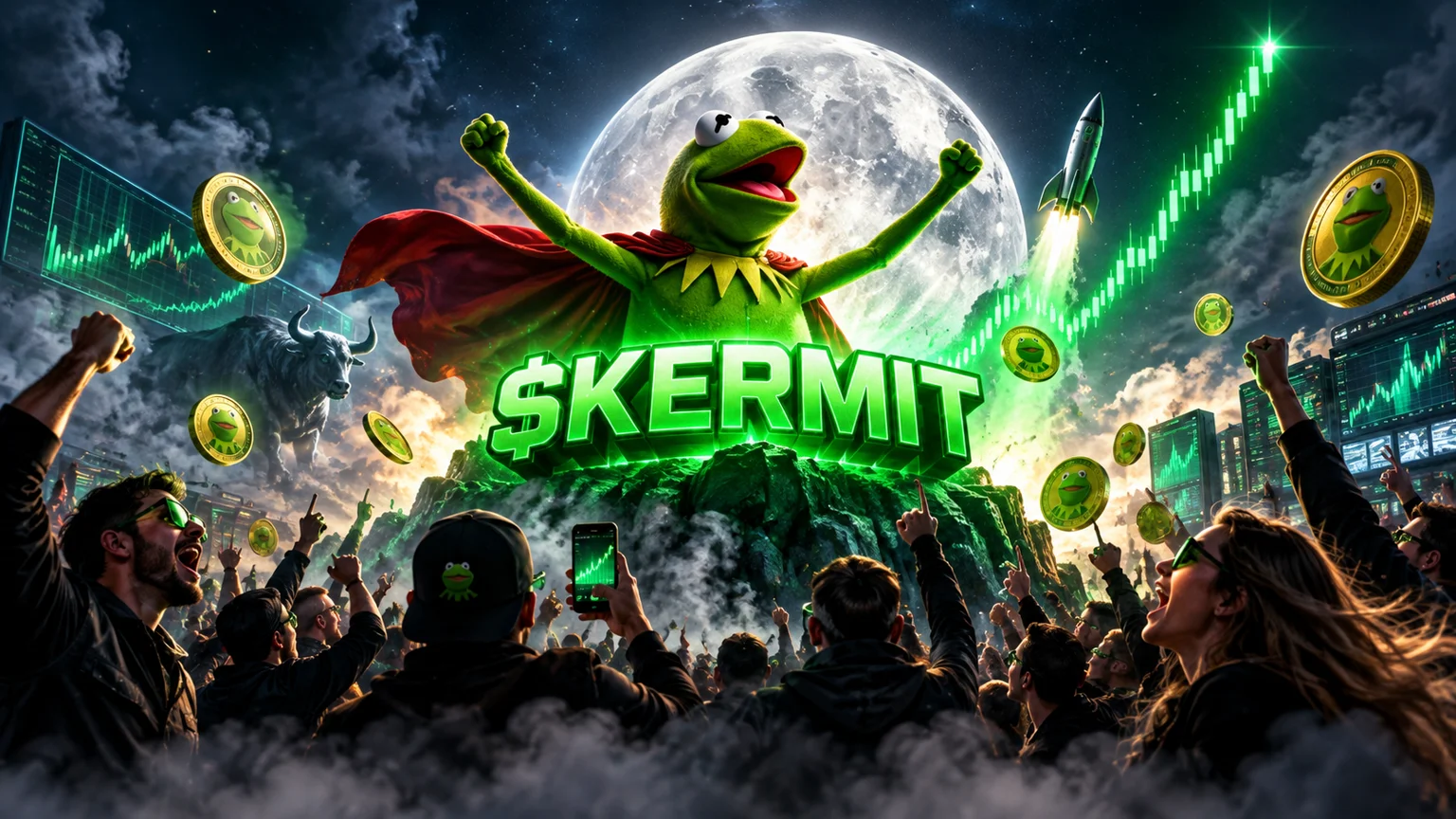 $KERMIT Turns a One-Hour Frog Bid Into a Solana Liquidity Stress Test