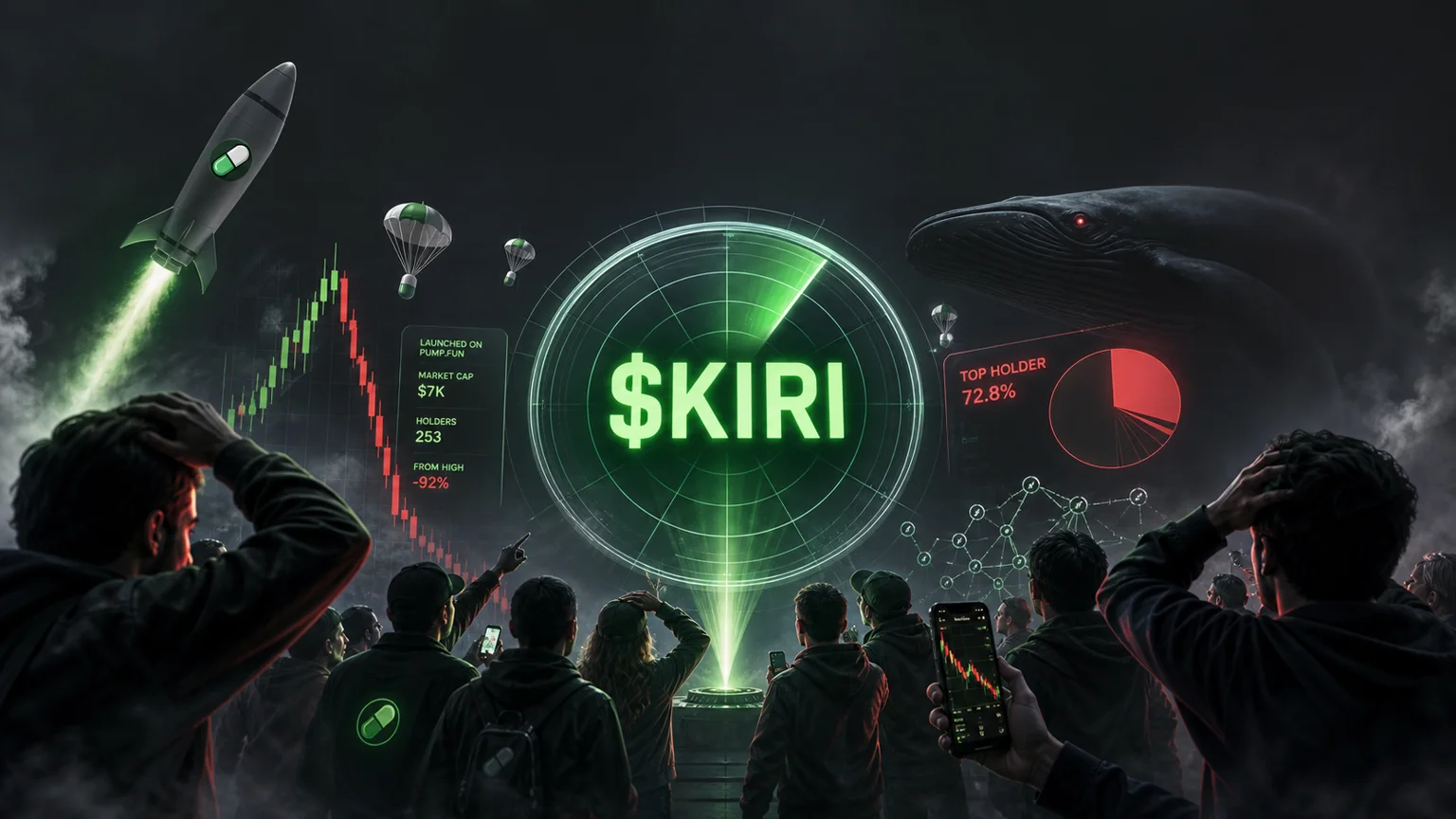 $KIRI Is Running on a Tiny Board. That Makes the Holder Map the Whole Trade.