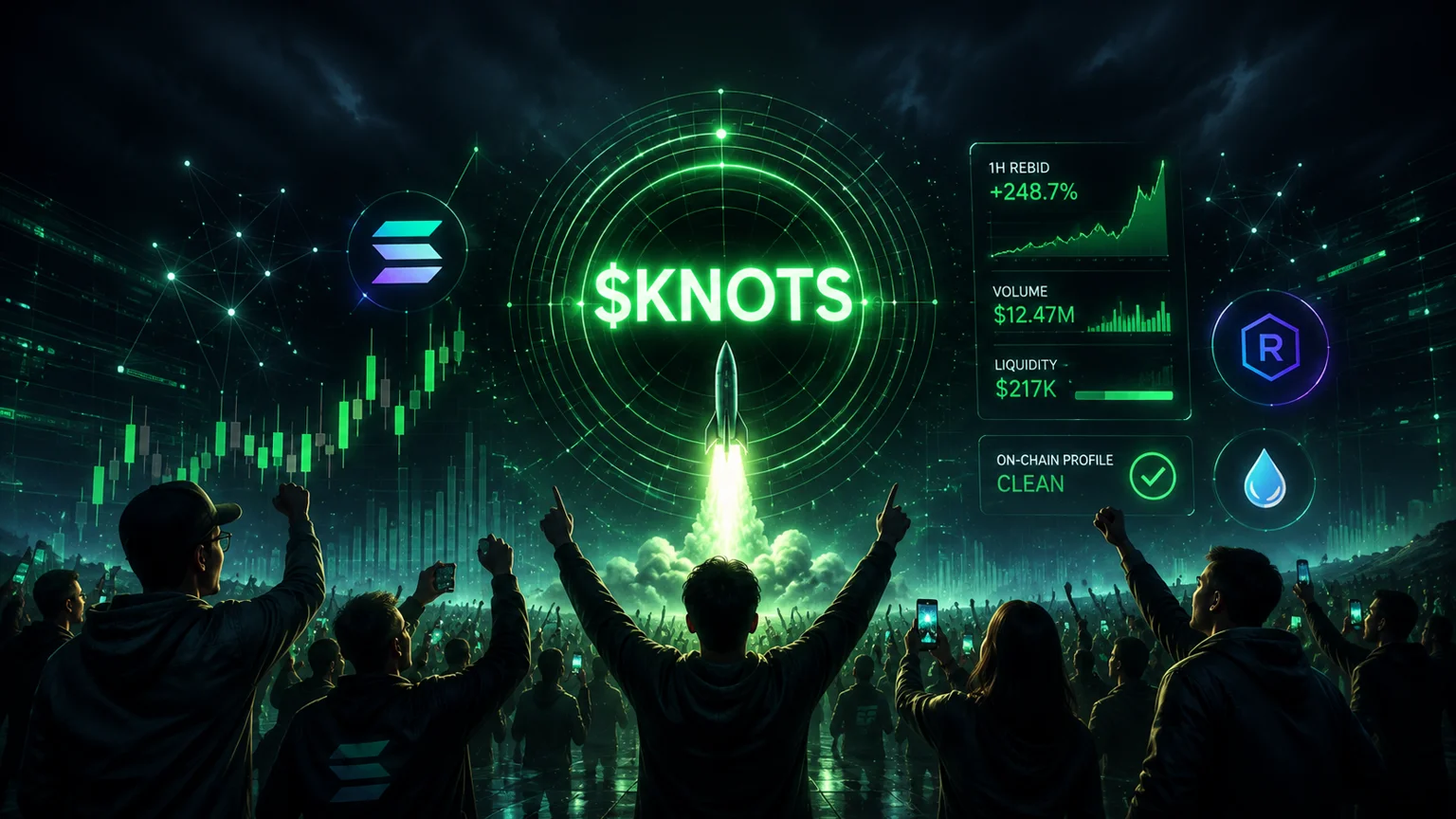 $KNOTS Turns a LaunchLab Listing Into a Seven-Figure Volume Test