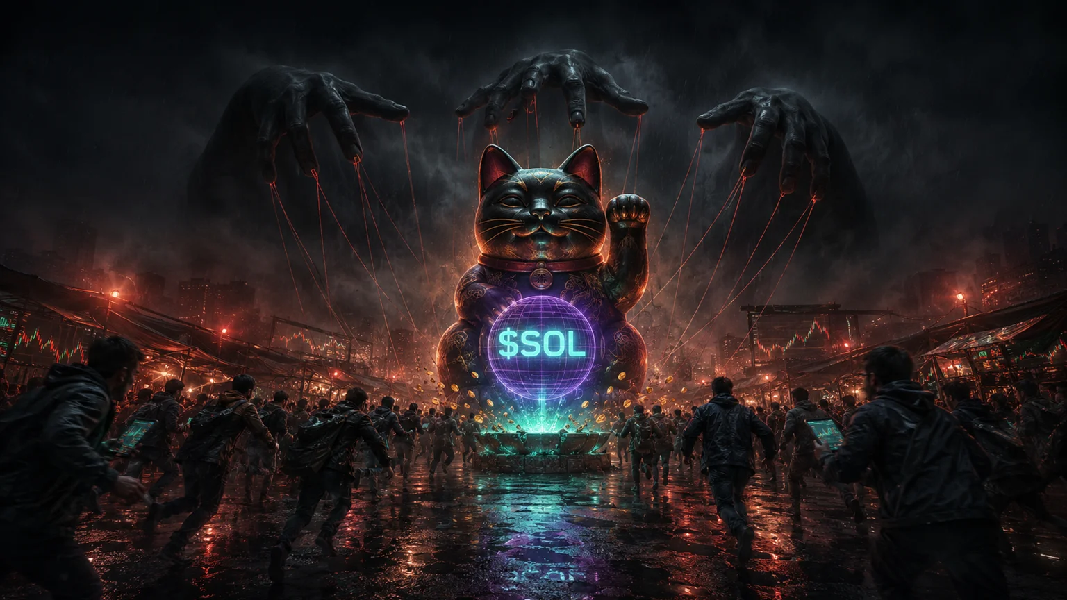 KOTO Turned a Lucky Cat Into $2.2M of Solana Turnover, But 71% of Supply Sits in Three Wallets