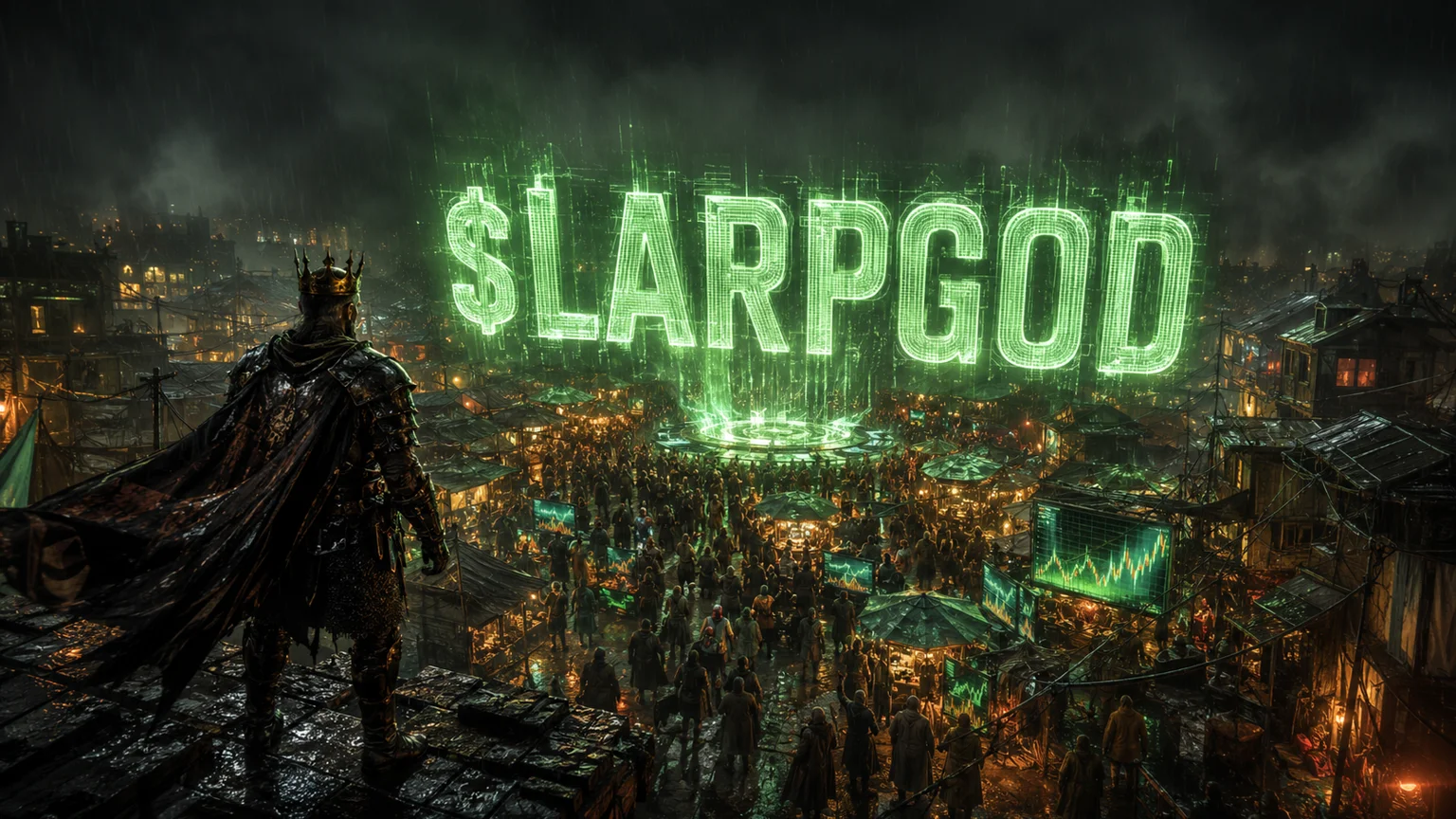 LARPGOD Put $325.7K of Volume on a $95.8K Solana Board — and the 79.4% Buy Ratio Is Why It’s Still on Watch