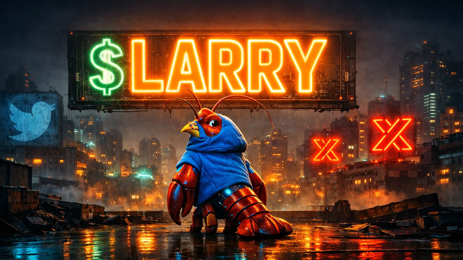 A Lobster Named Larry Just Pumped 1,860% on Jupiter — and Yes, It's About That Twitter Bird
