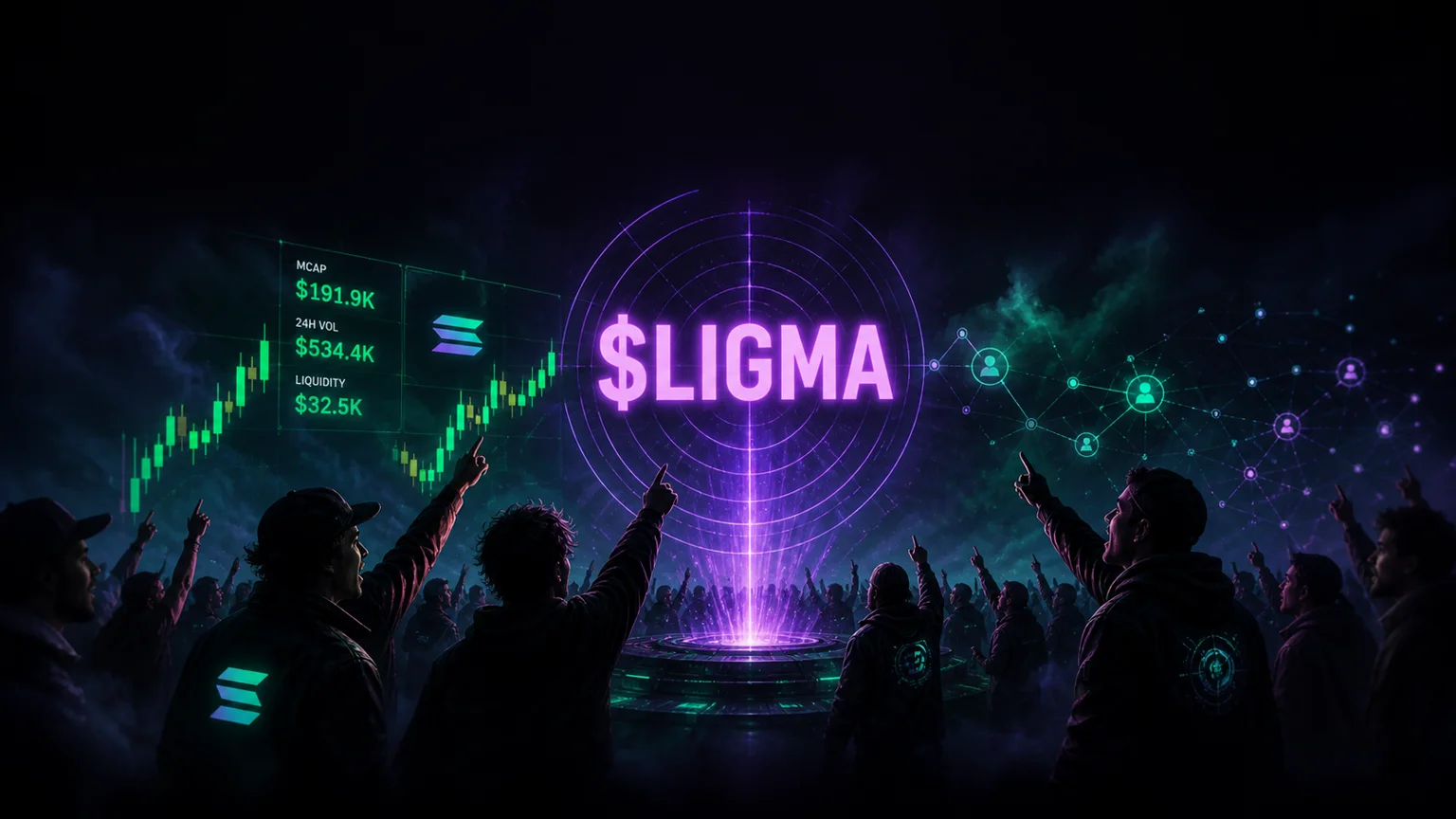 A Watched Wallet Dragged $LIGMA Onto the Solana Screen Early, and the Board Looks Cleaner Than the Average Joke Launch