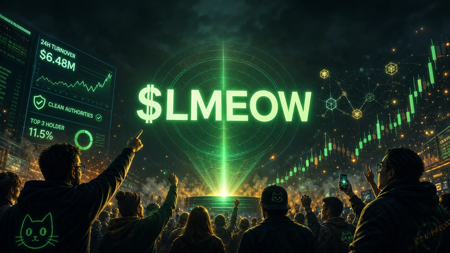 $LMEOW Turns a First-Day Cat Meme Into a Real Culture Bid