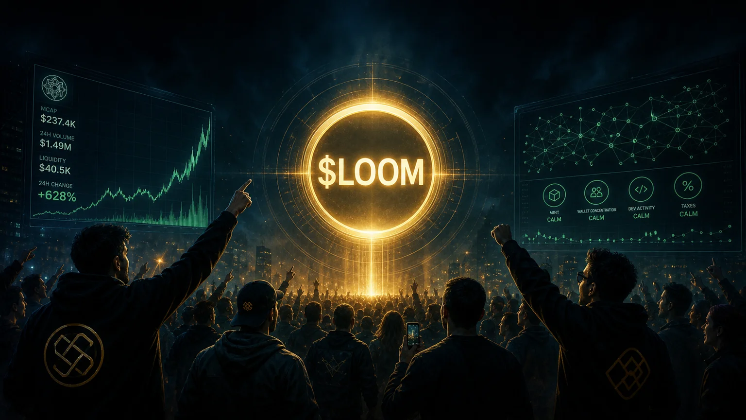 $LOOM Caught a Fast Solana Reprice, but the First Wave Already Looks Closer to Exhaustion Than Escape Velocity