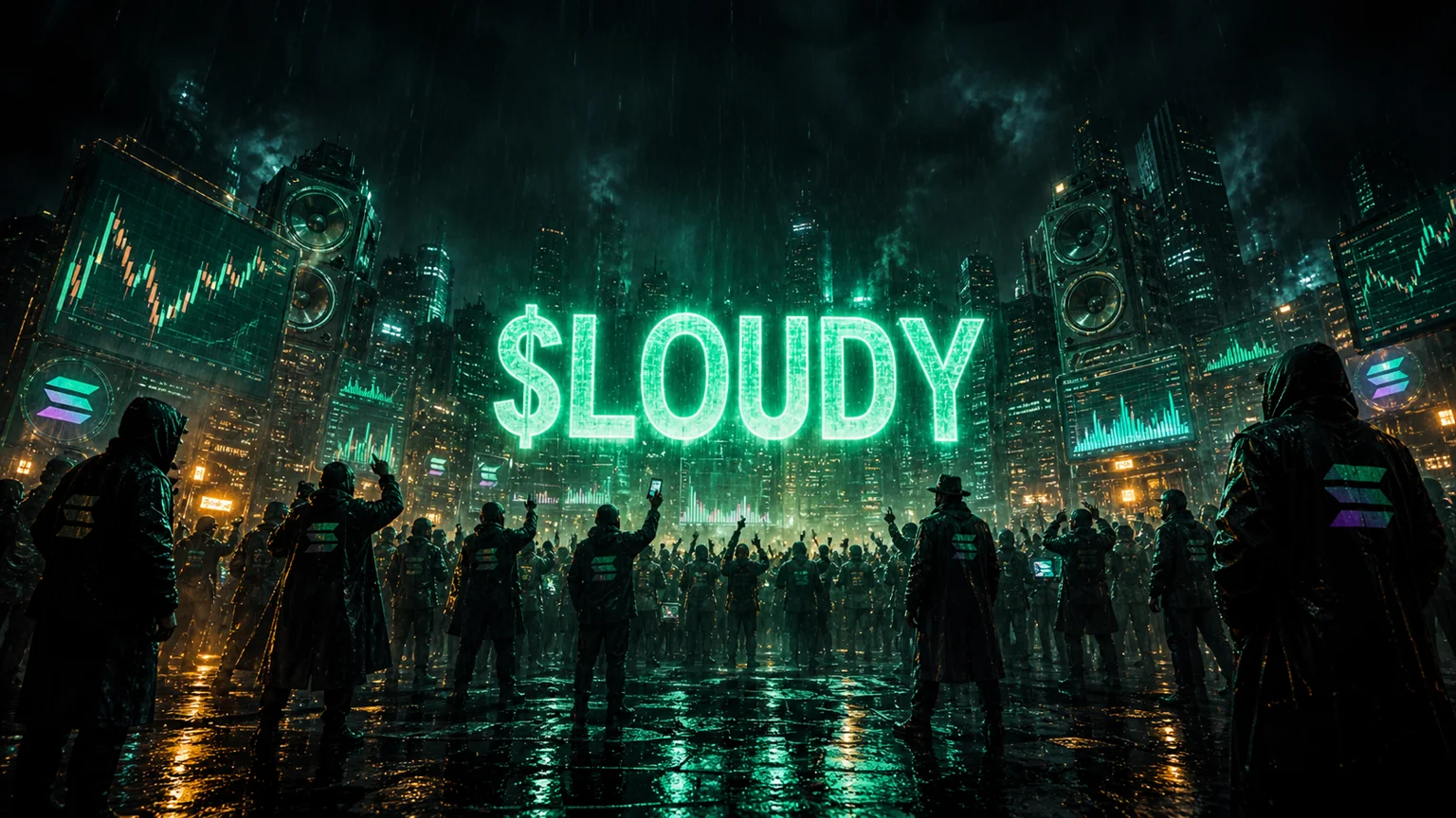 Loudy Just Pushed $3.72M Through a 10-Hour Solana Board, and the Tape Is Still Violent