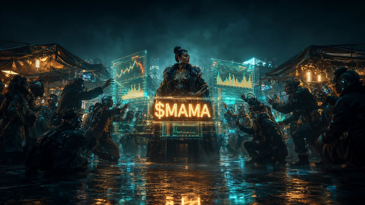 mama Is Pulling $611K Through a $111K Solana Launch, but the Board Only Works if 72% Buy Pressure Holds