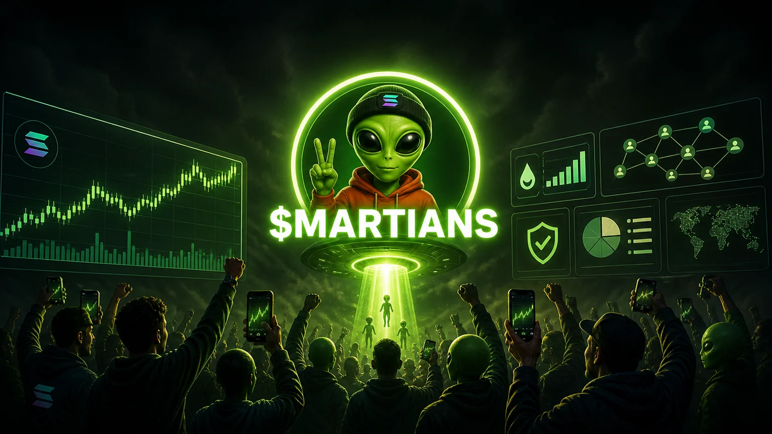 $MARTIANS Looks Like A Solana Reprice Bid, Not Another Zero-Depth Launch Spike