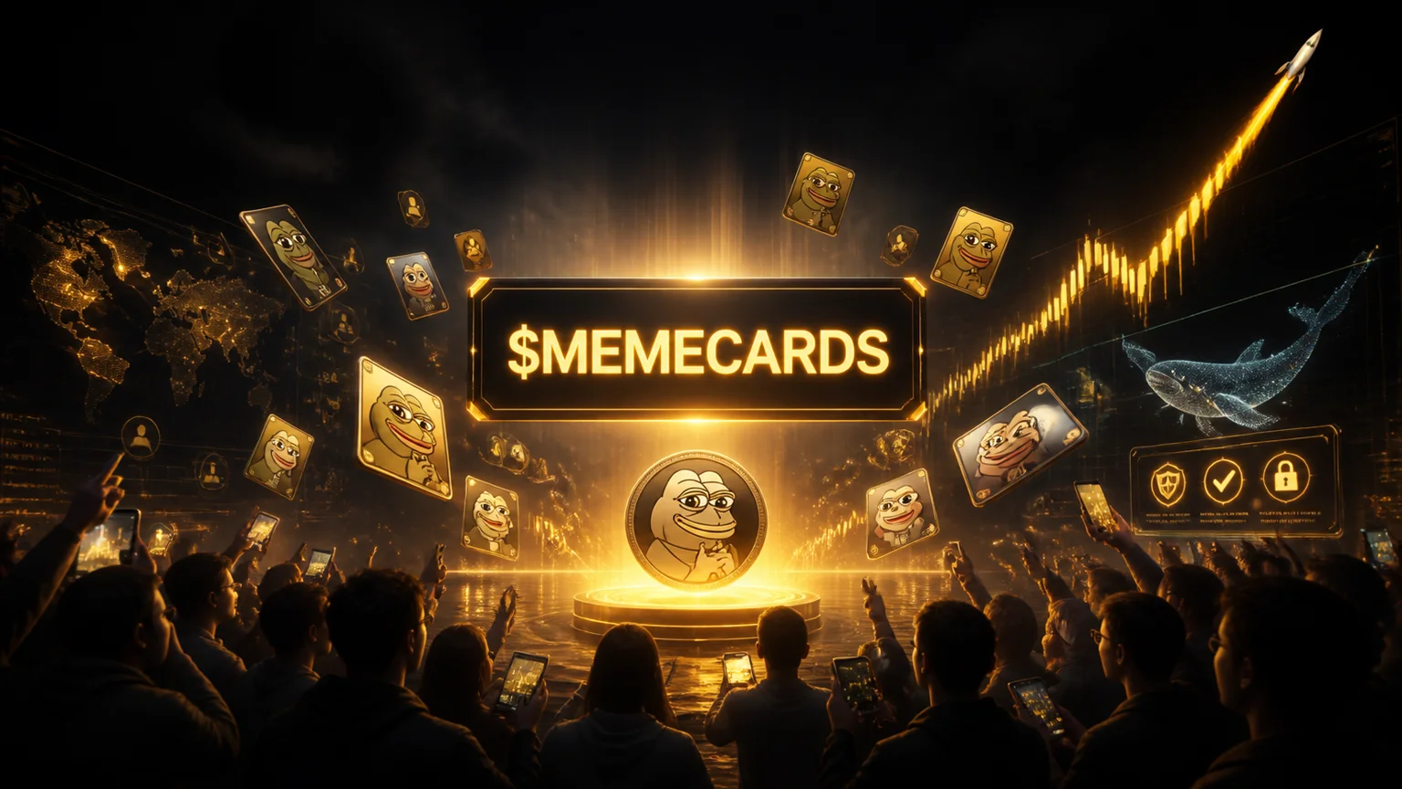 $MEMECARDS Rips 2,049% in Its First Hour, but the AI Meme Has a Holder Test