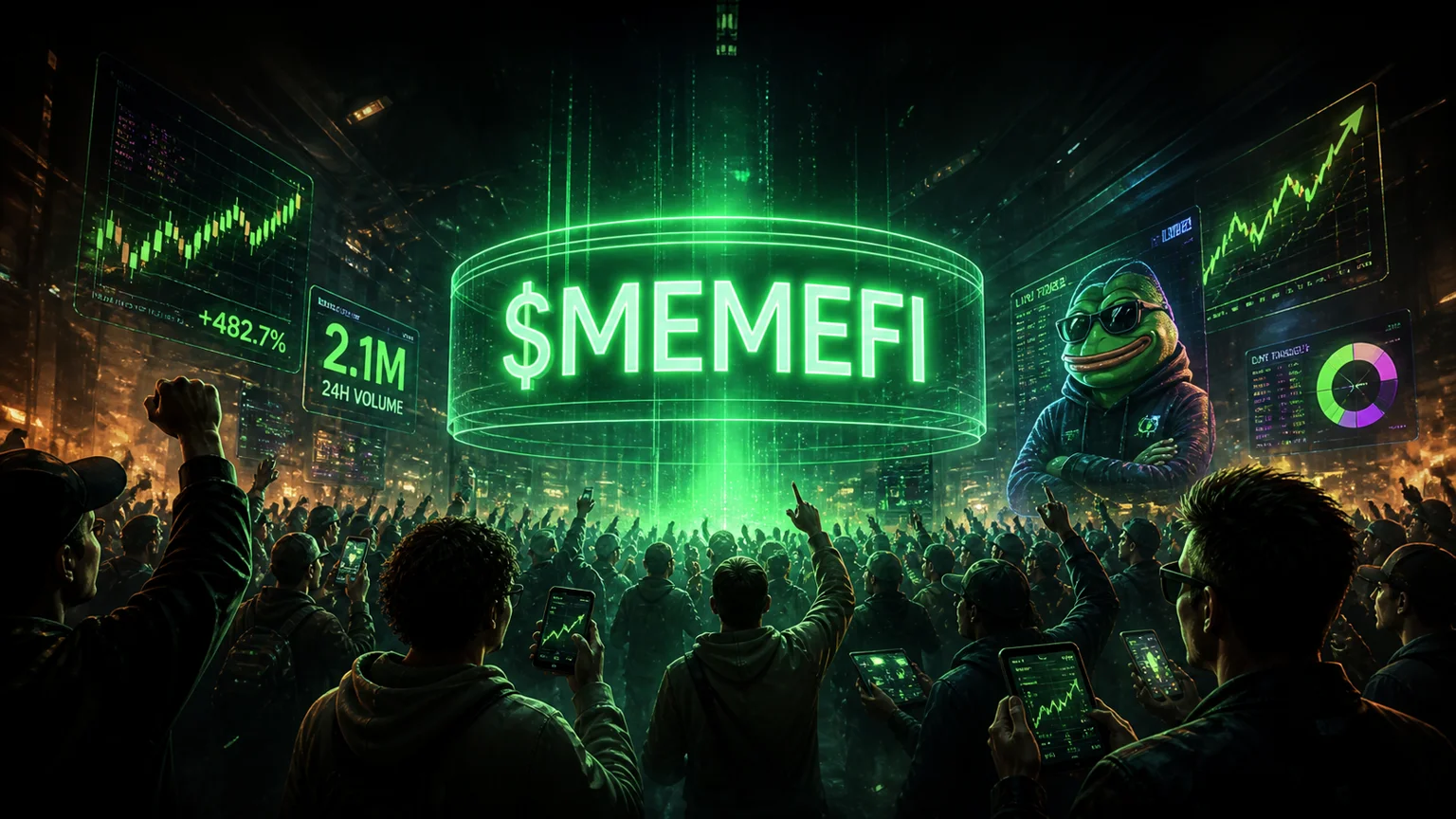 $MEMEFI Turns a One-Hour Pump.fun Graduate Into a Volume Test