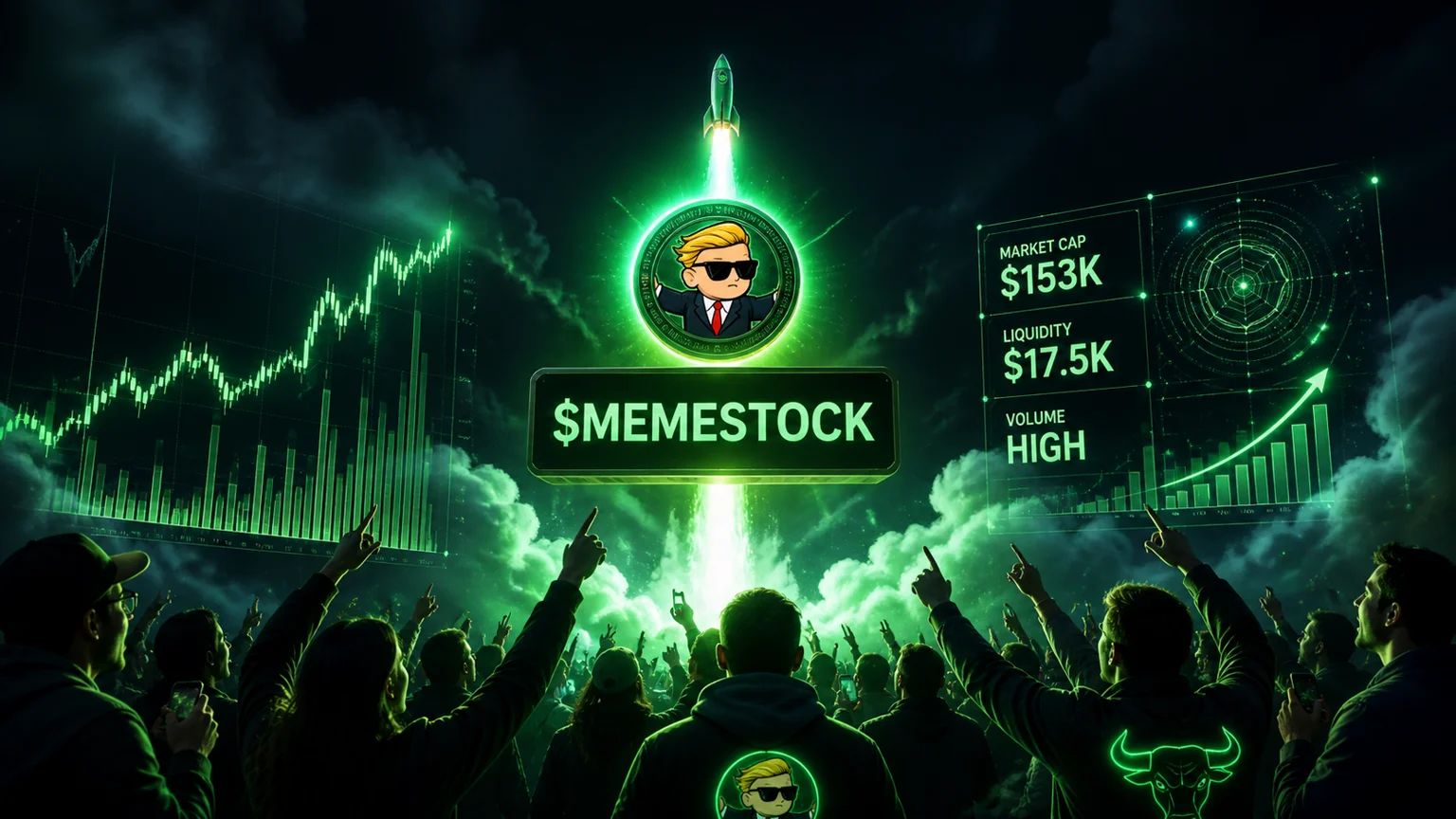 $MEMESTOCK Caught a $1.9M Solana Bid, but the Exit Door Is Tiny