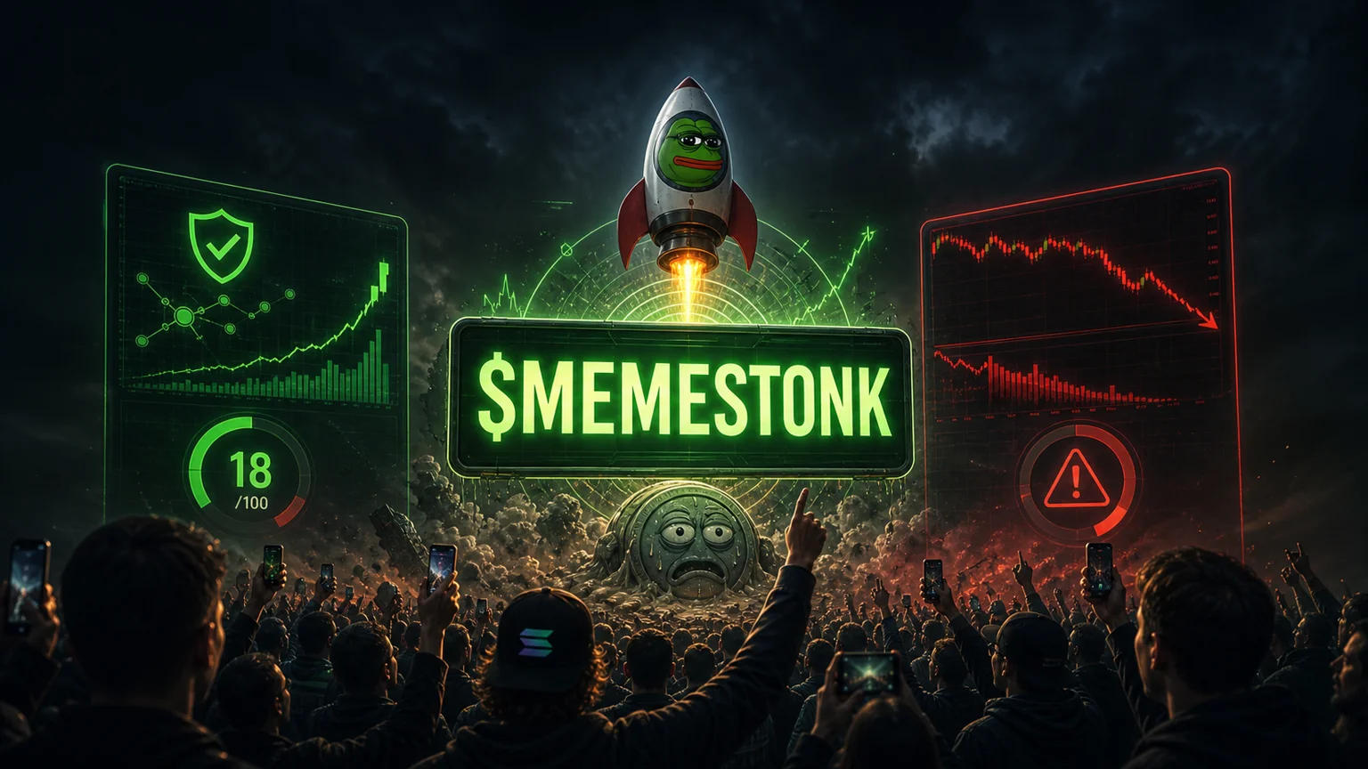 $MEMESTONK Wakes Up With a $778K Volume Burst and a Messier Bid