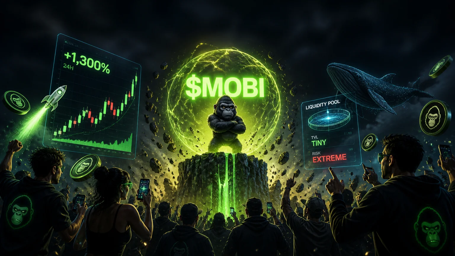$MOBI Turns a Gorilla Meme Into a $716K Volume Test