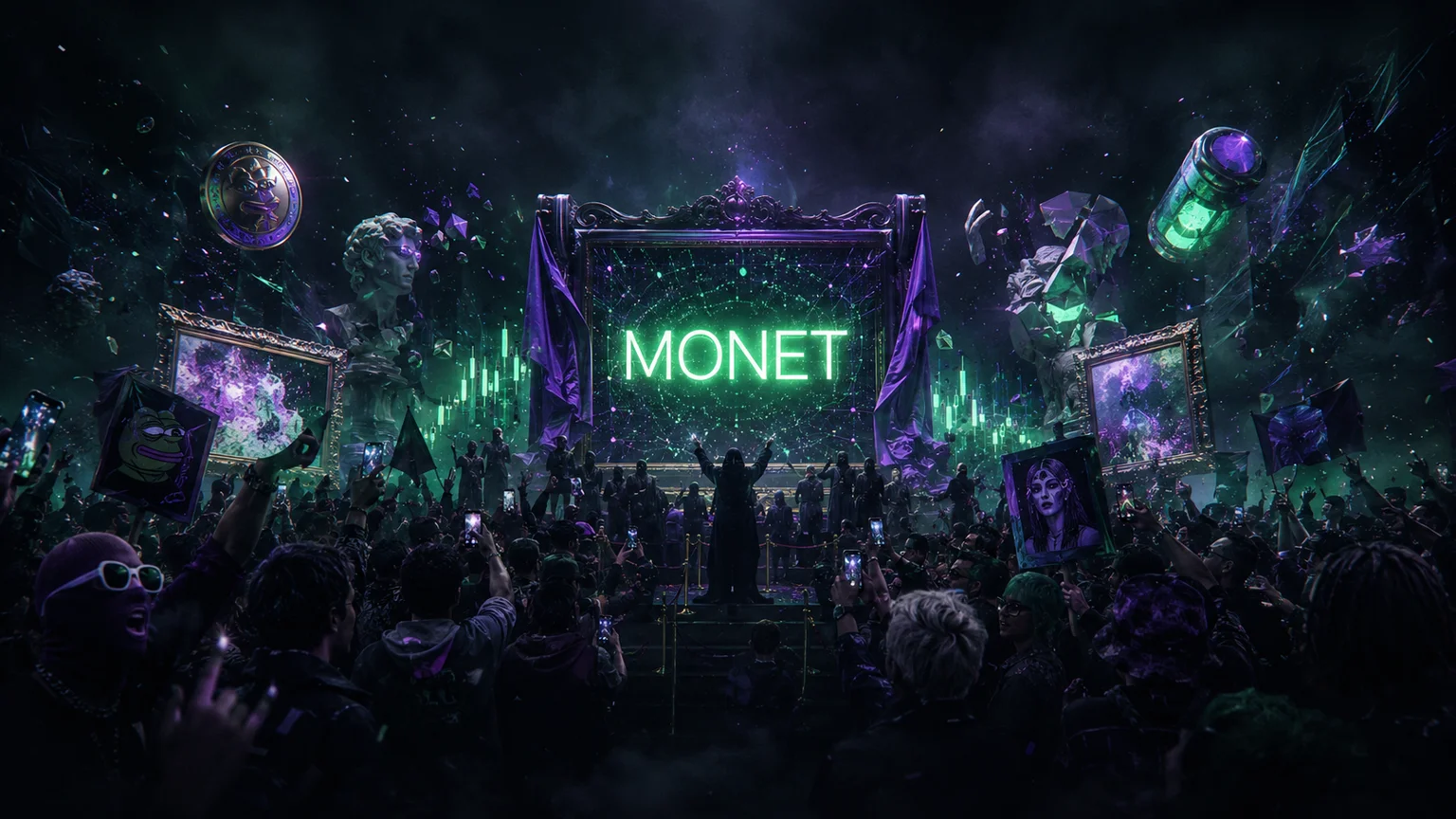 MONET Turned Gallery-Core Branding Into a $2.34M Solana Culture Fight