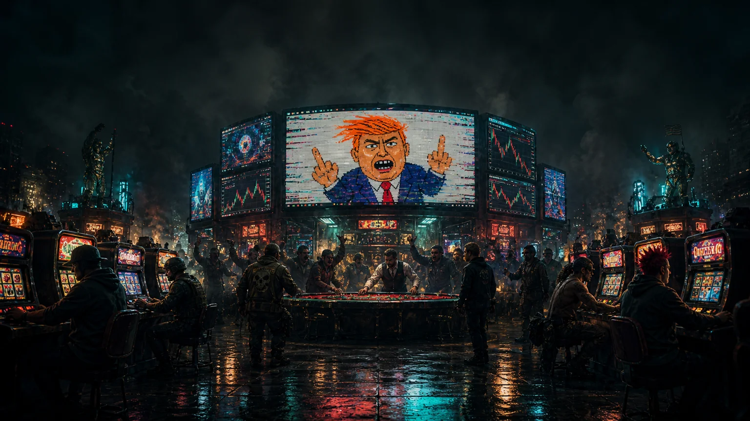 MS Paint Trump Hit $552.2K of Volume in Under Two Hours as Solana Reopened the Political Meme Casino