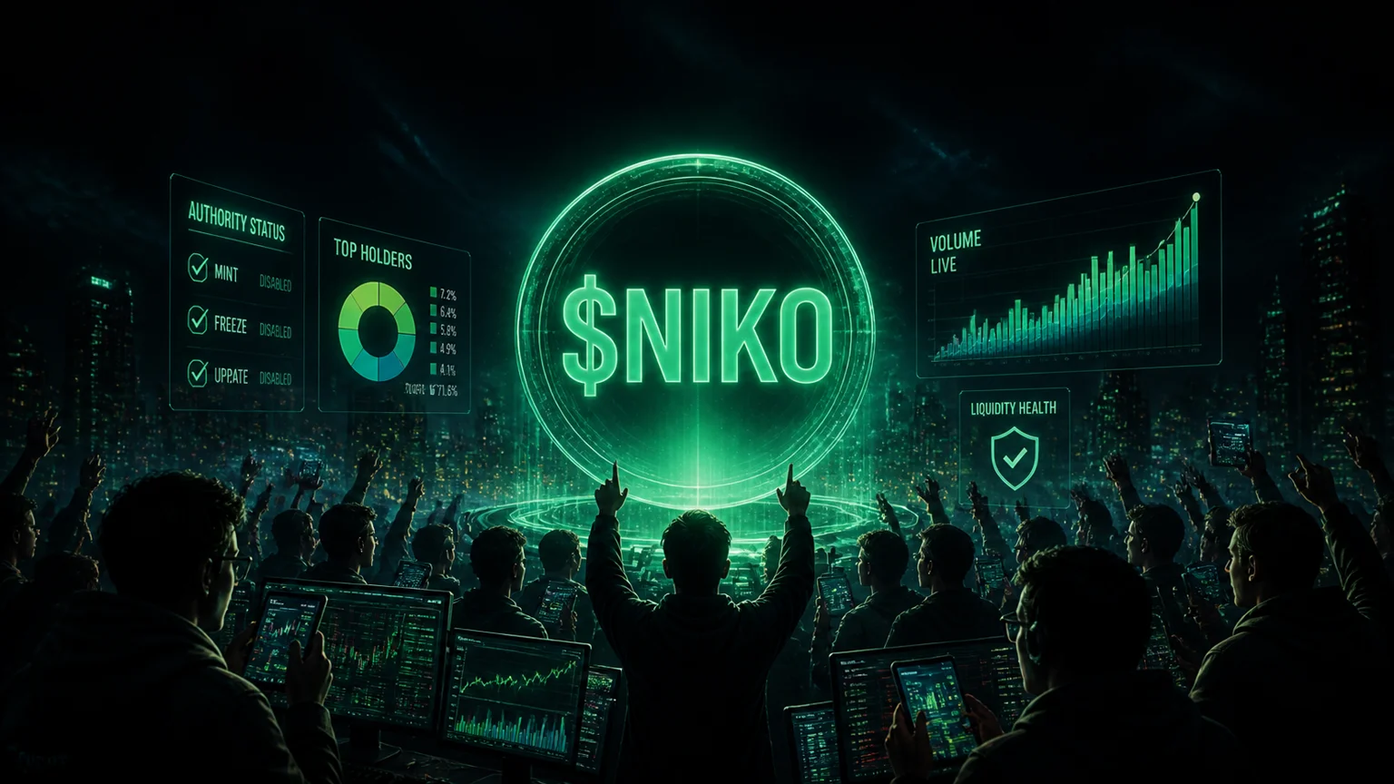 $NIKO Just Turned a Sub-$200K Solana Meme Into a $2.9M Turnover Test