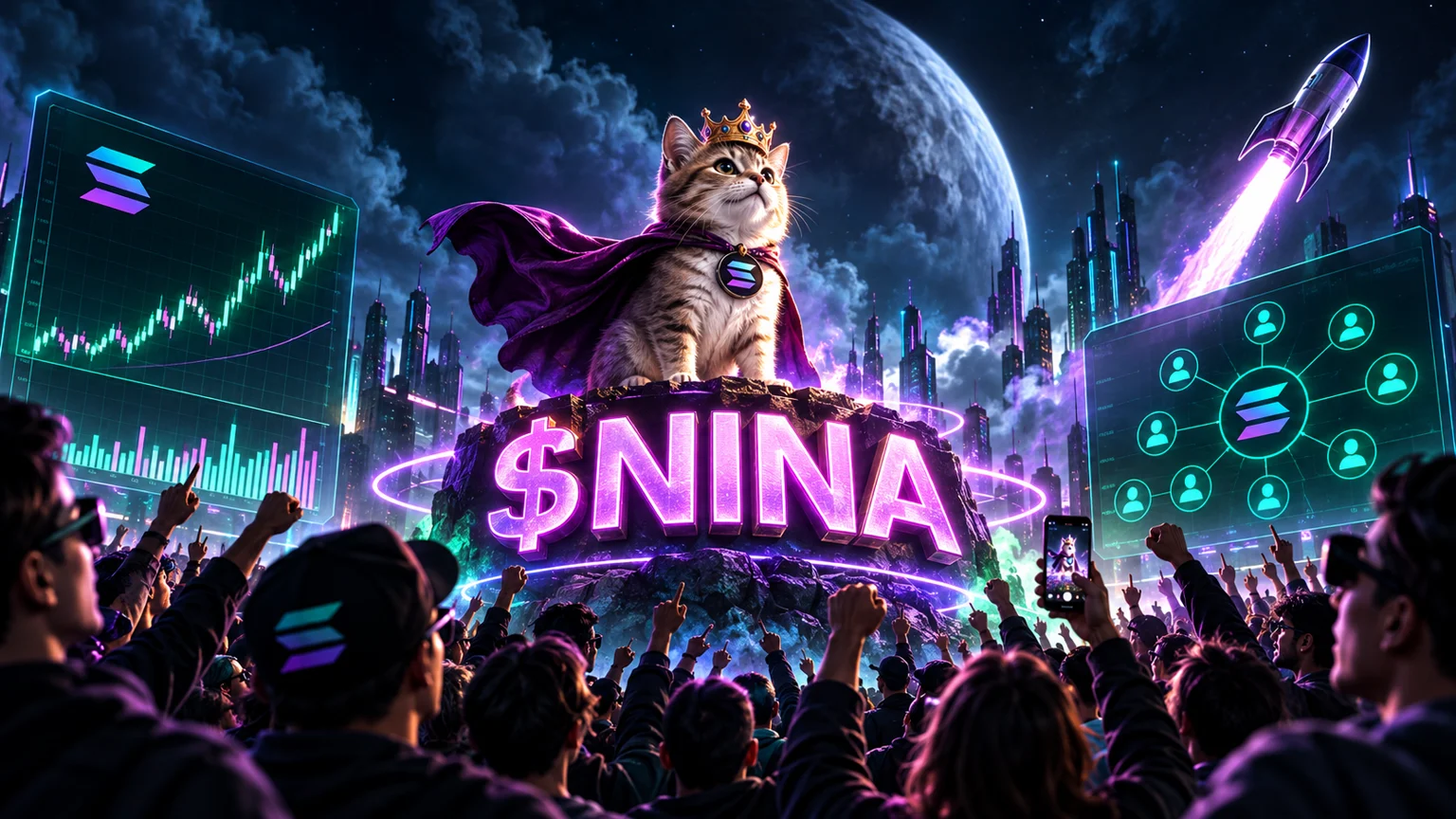 $NINA Turns A Monkey Meme Into $4.7M Of Solana Volume