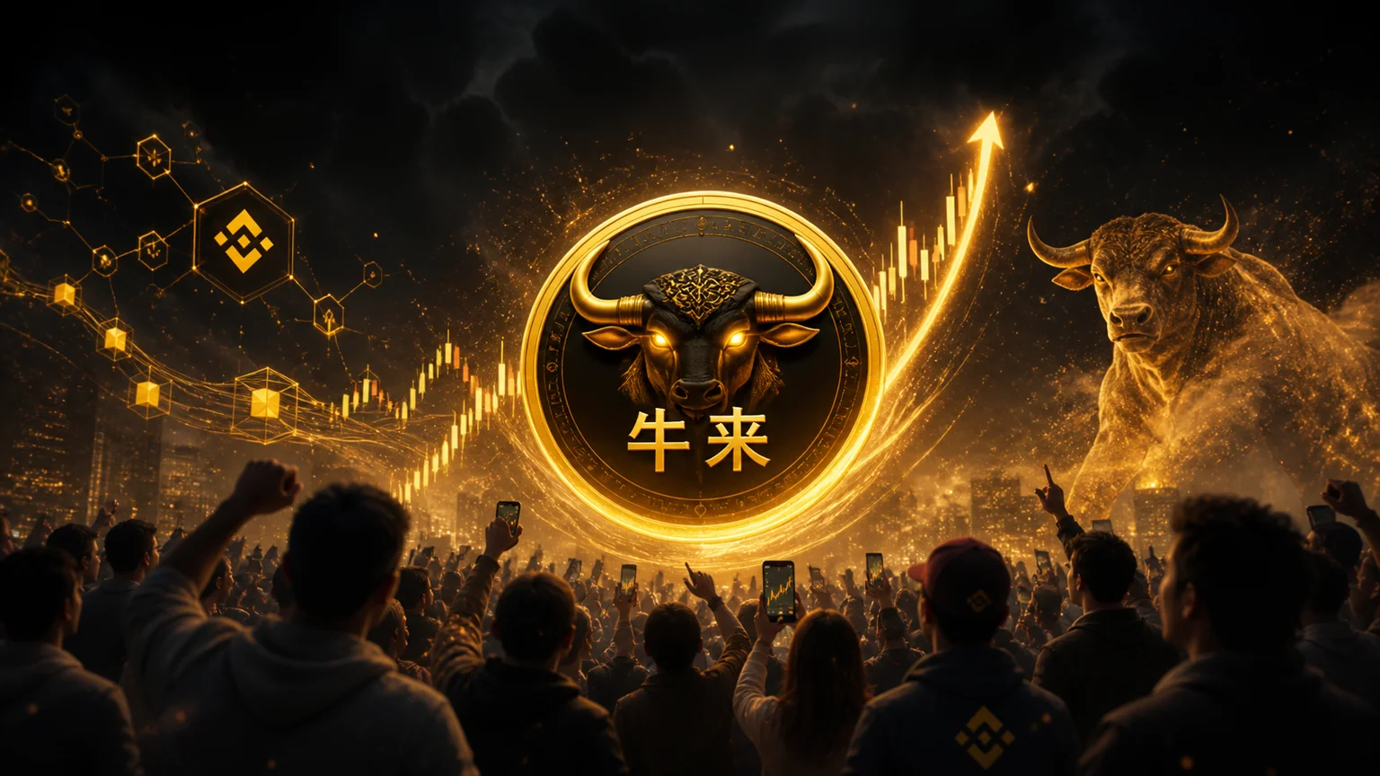 $牛来 Turns Chinese Bull-Market Branding Into A $110M Meme Bid