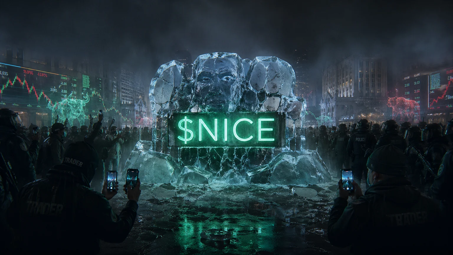 $819K Volume and a 794% Six-Hour Rip: Not ICE Turned a Two-Word Slogan Into a Solana Culture Trade