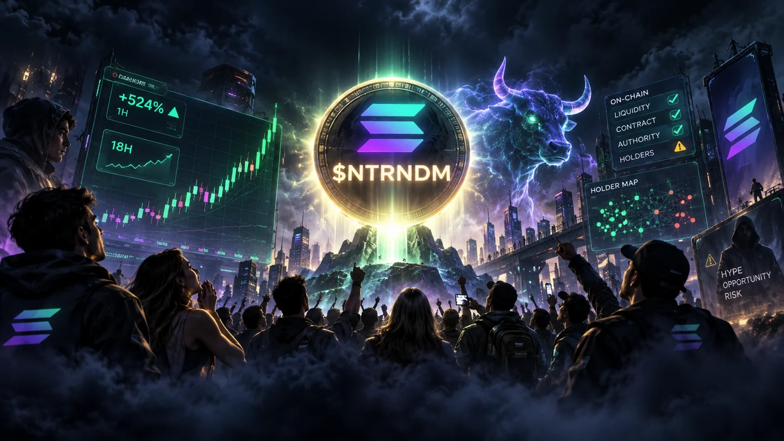 $NTRNDM Turns a Not-Random Name Meme Into a $422K Volume Stress Test