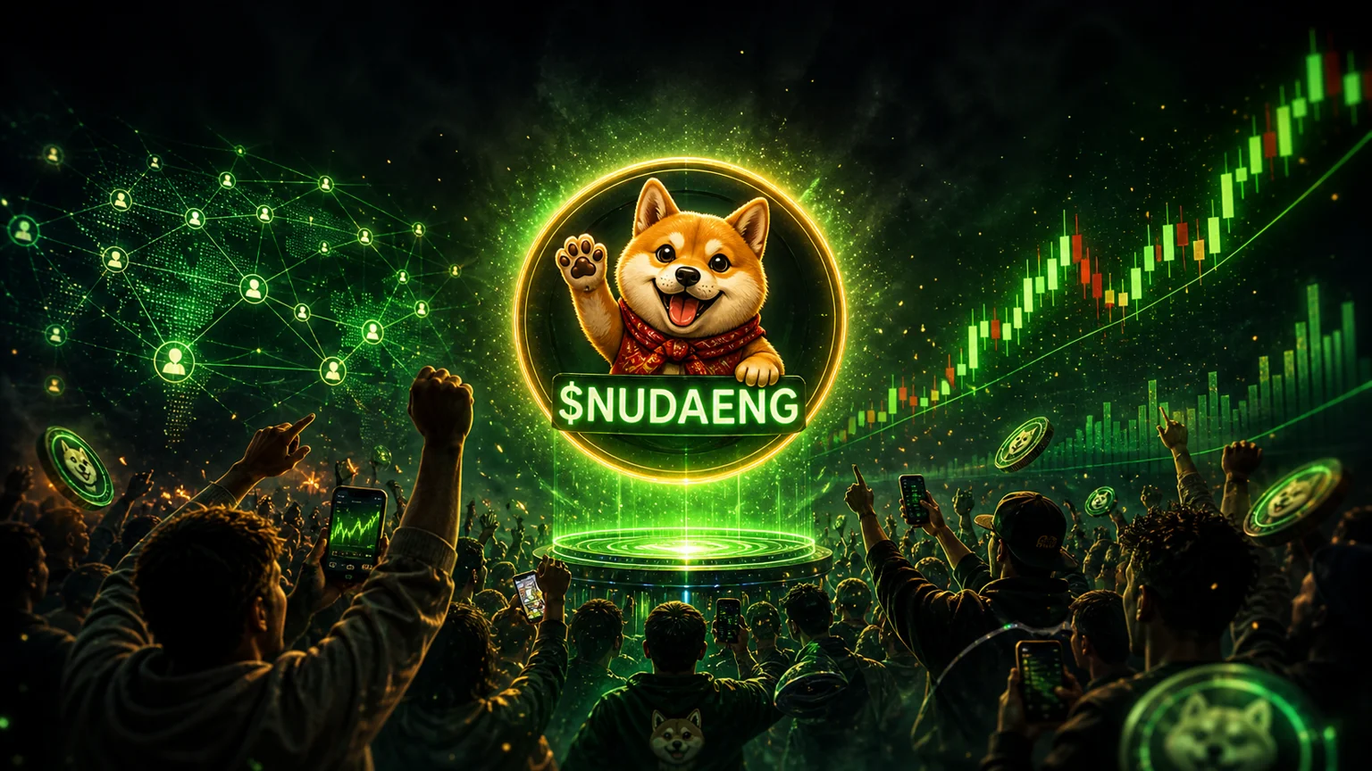 $Nudaeng Printed the Kind of Solana Volume Most Dog Coins Only Fake, but the Second-Day Bid Still Has to Show Up
