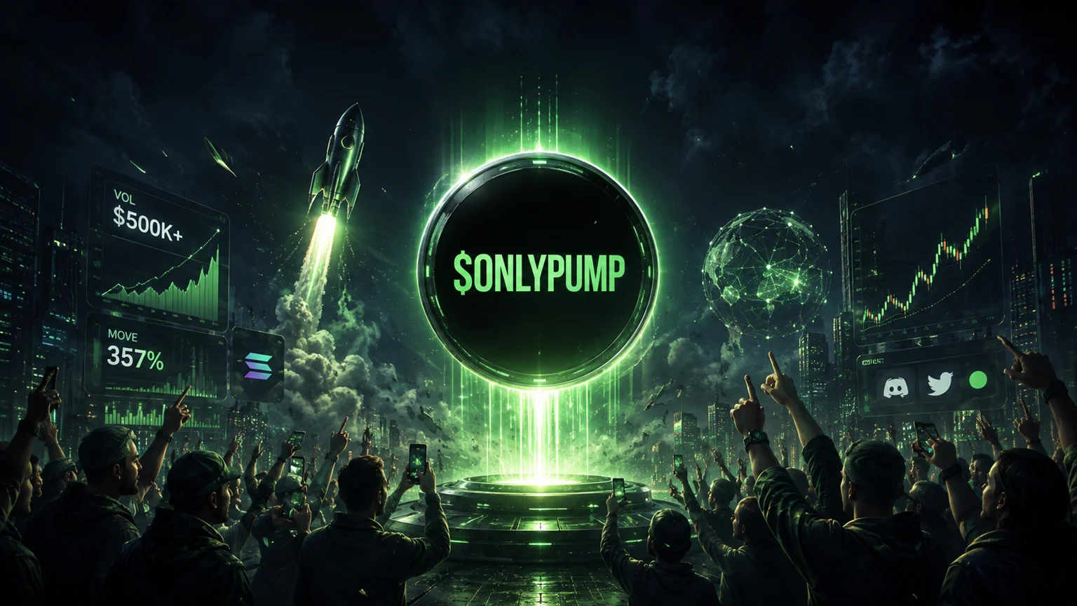 $ONLYPUMP Opens With a Violent Buy Imbalance and Real Liquidity
