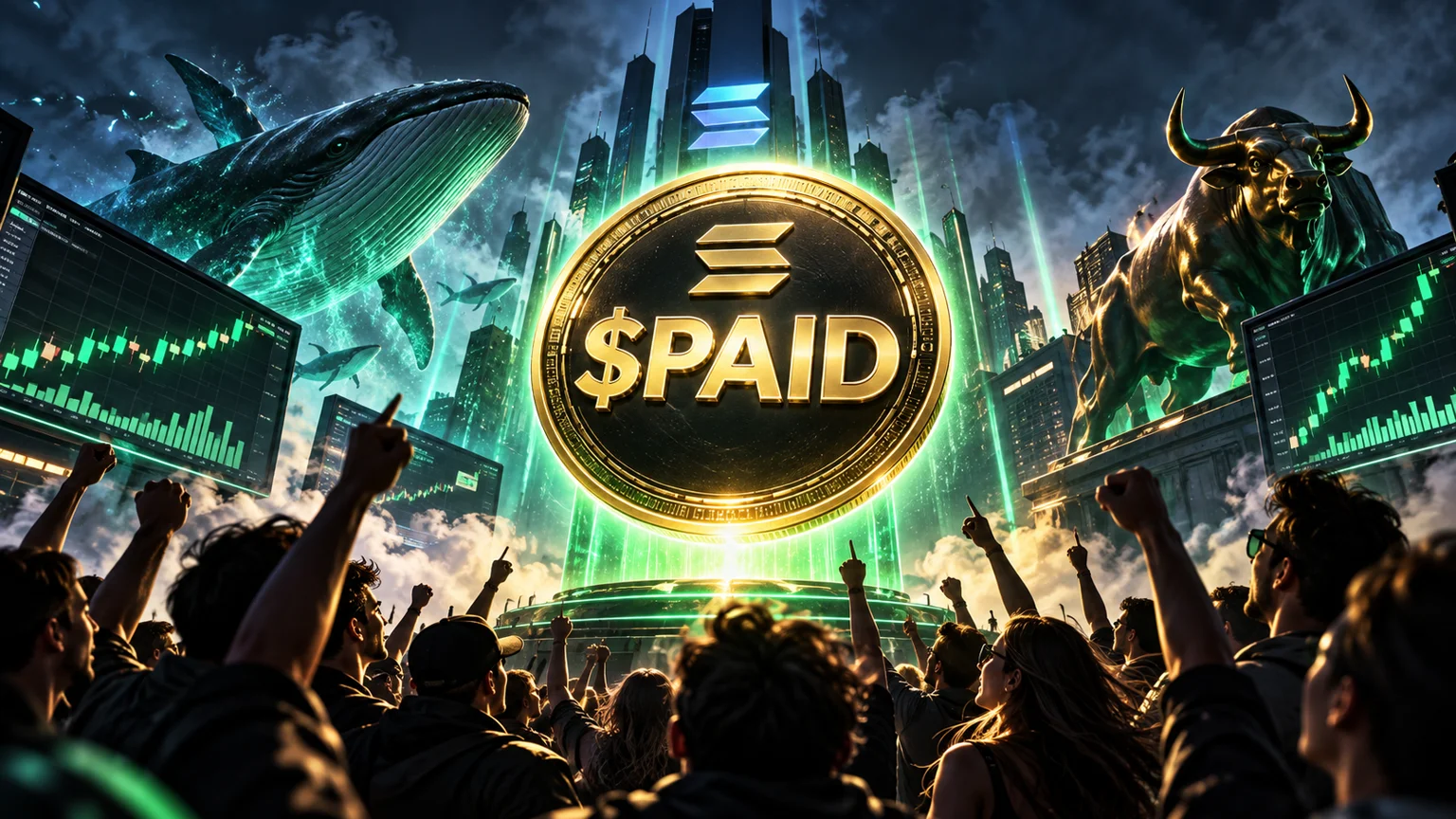 $PAID Rips Into Jupiter Runners With $12.8M Volume And A Cleaner Holder Map