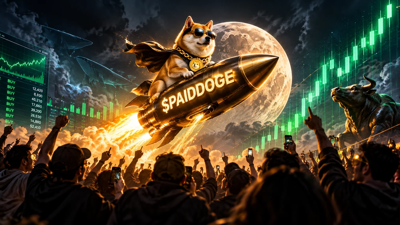 $PAIDDOGE Turns a Doge Derivative Into a $2.7M Solana Volume Test