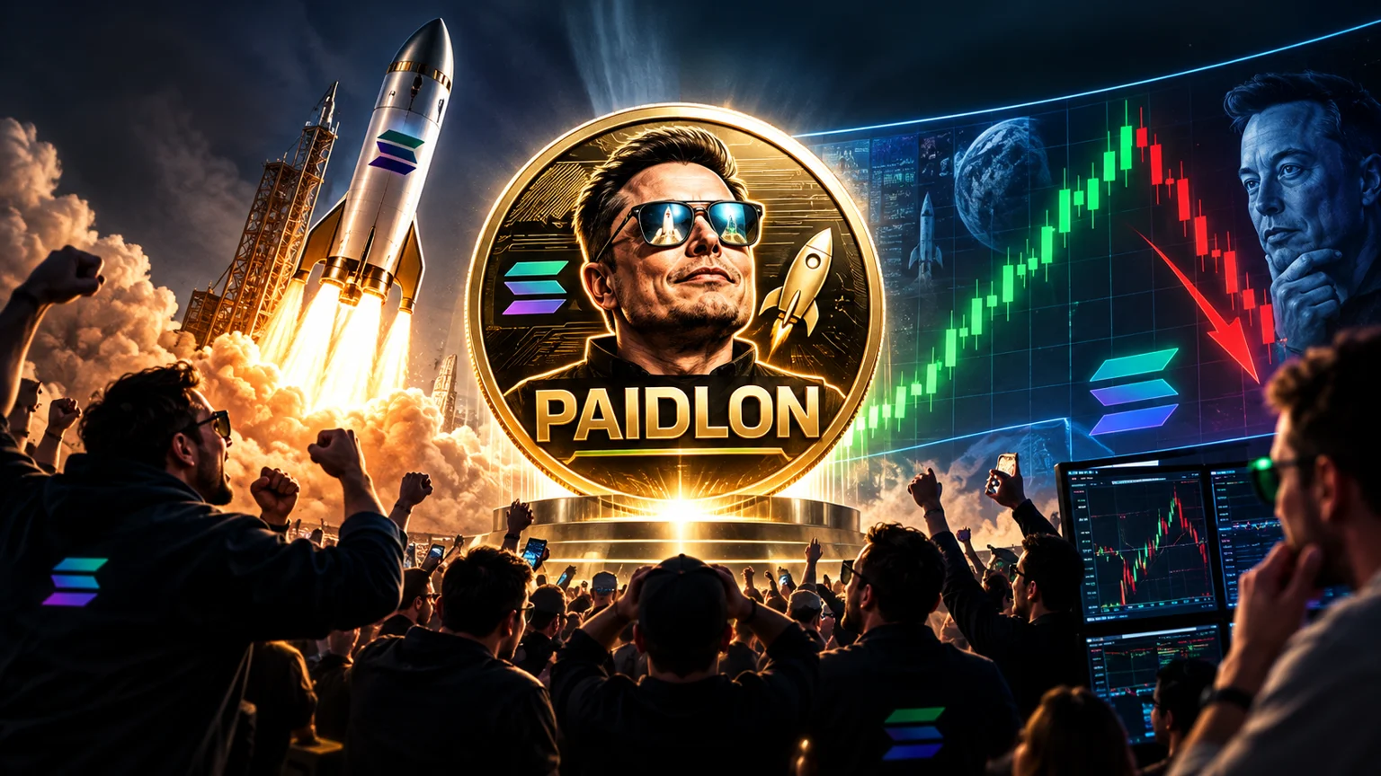 $PAIDLON Rips 379%, Then Flashes the First Exhaustion Wick