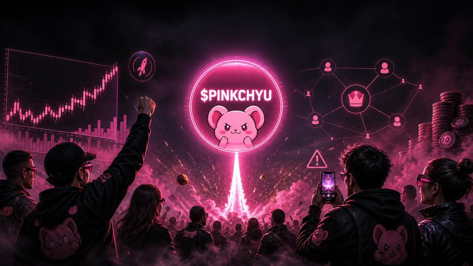 $PINKCHYU Is a Goth-Meme Rocket With a Holder Map Traders Need to Respect