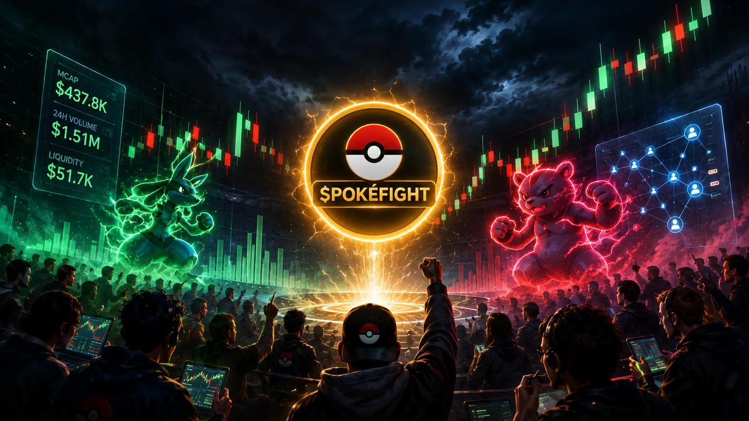 $POKÉFIGHT Turned a Familiar Pokemon Joke Into a Real Solana Breakout, but the Second-Day Test Is Still Here