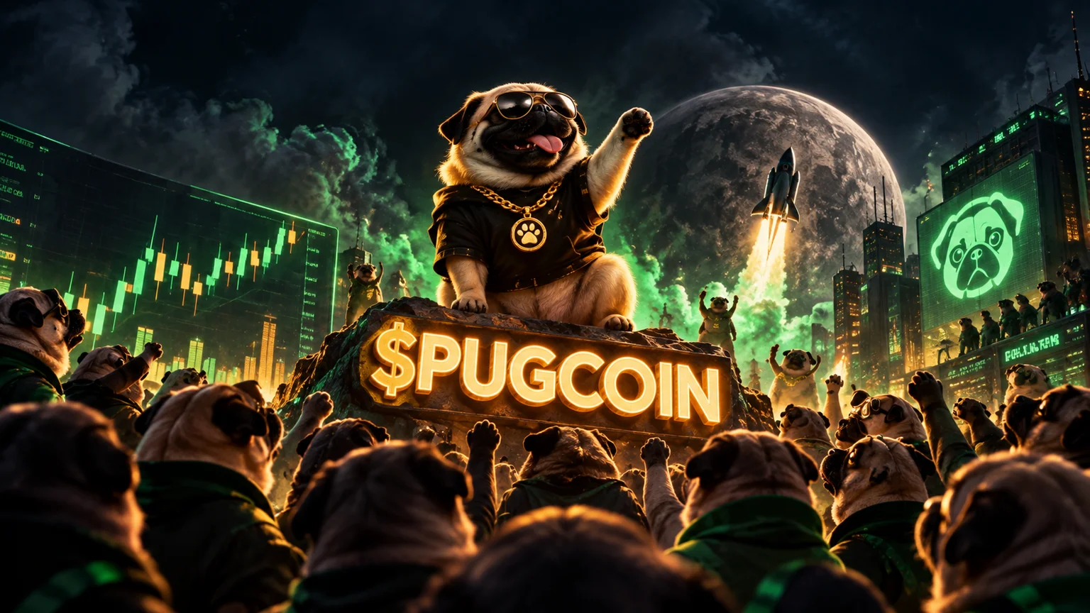 $PUGCOIN Just Did $1.27M Volume Before Most Traders Finished Their Coffee
